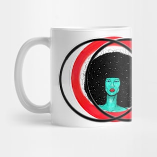 Afro universe design 2 Mug